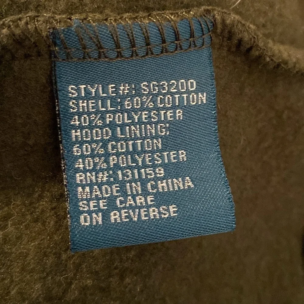 Sebby green hooded pocket cozy cotton button down coat jacket XL - Picture 8 of 9